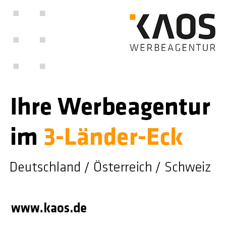 Kaos Werbeagentur 3 Laender Eck Deutschland Oesterreich Schweiz 450x450px