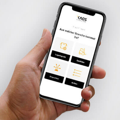 Kaos Mockup Mobil In Hand Funnel Premium