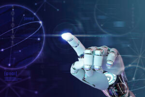 Roboter Hand Künstliche Intelligenz